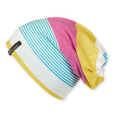 Jarná bavlnená čiapka/šatka s UV 50+ pre dievčatá farebná