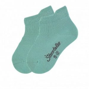 Jednofarebné ponožky pre chlapcov zelené